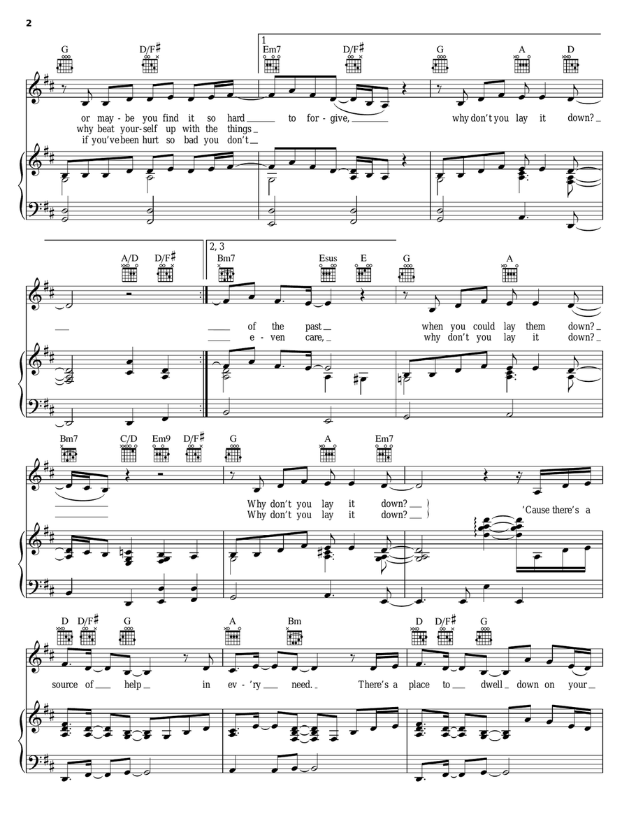Lay It Down Acoustic Guitar scores gallery preview page 2