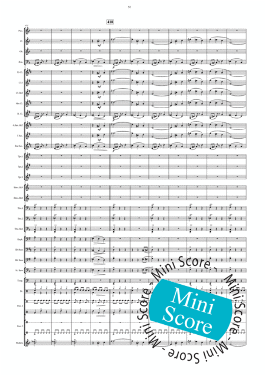 Car Concert Band scores gallery preview page 56