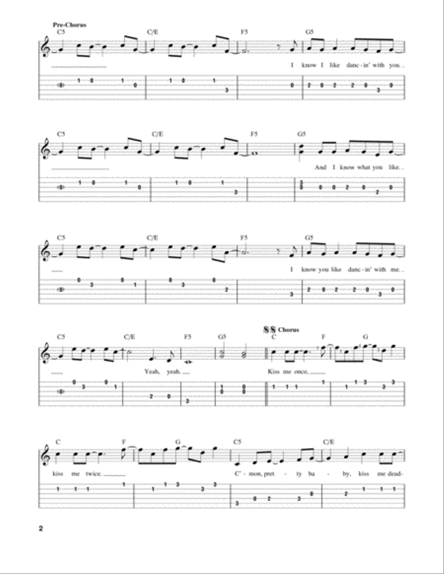 Kiss Me Deadly Acoustic Guitar scores gallery preview page 2