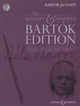 Book cover for Bartok for Flute