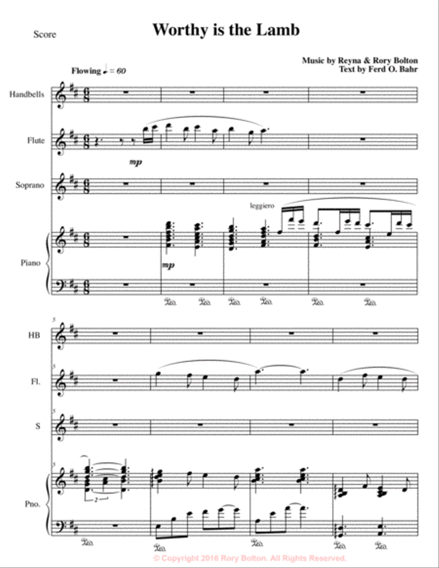 Worthy is the Lamb Choir scores gallery preview page 2