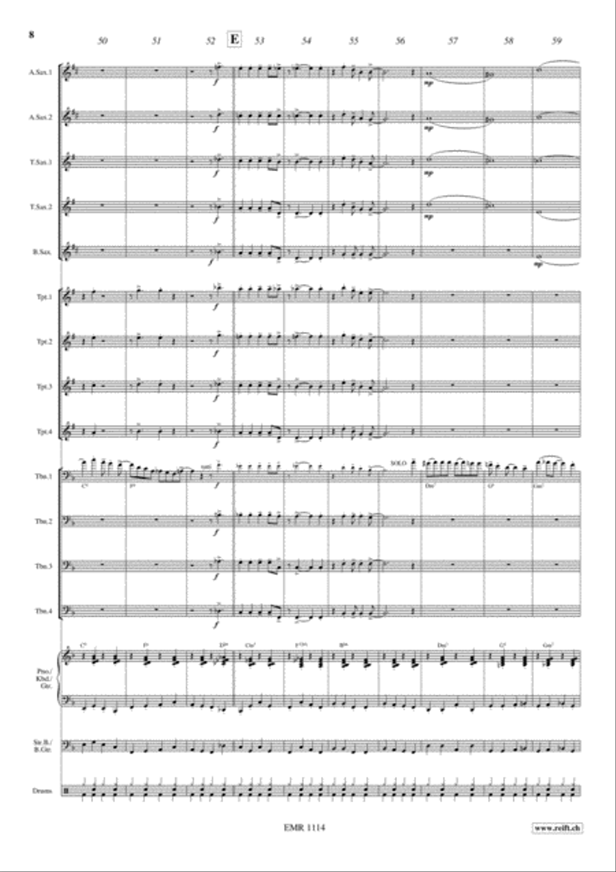 Roller Coaster Big Band scores gallery preview page 9