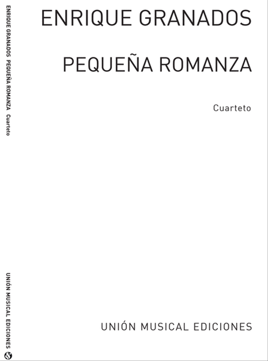 Pequena Romanza for String Quartet String Quartet scores gallery preview page 1