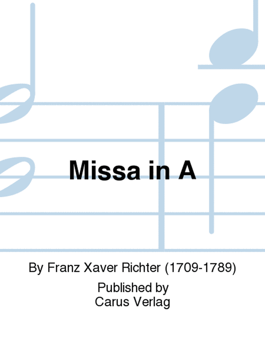 Missa in A Major
