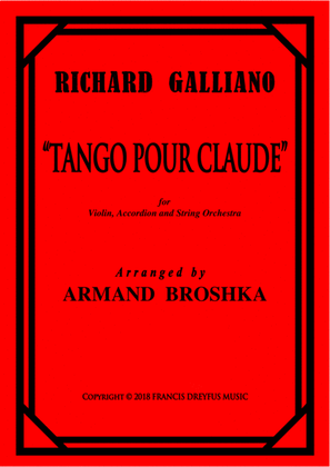 Book cover for Tango Pour Claude