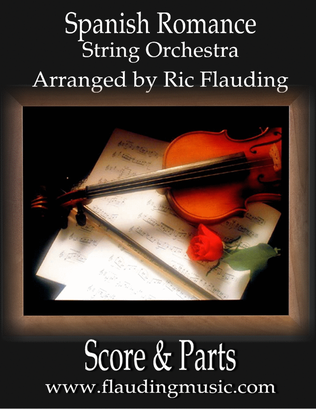 Book cover for Spanish Romance (String Orchestra)