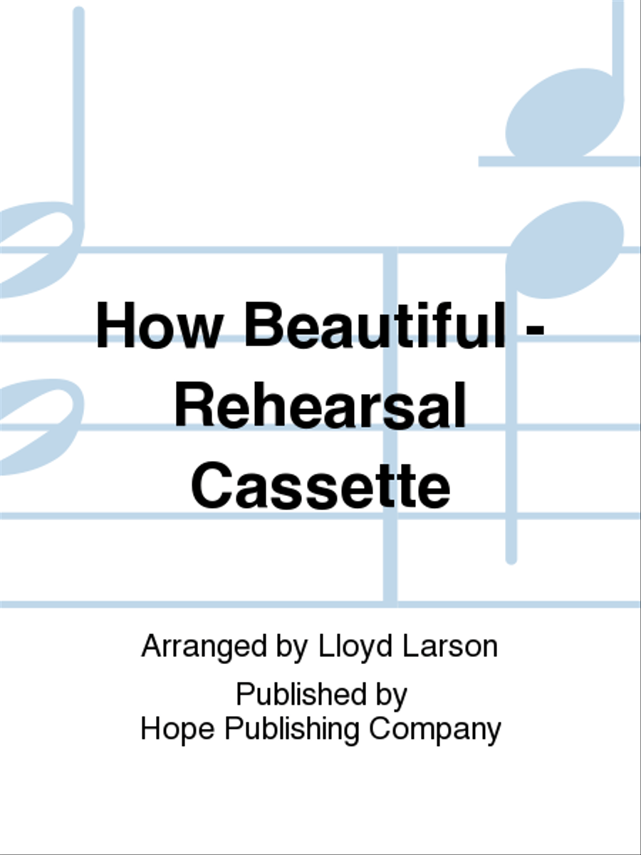 How Beautiful Choir scores gallery preview page 1
