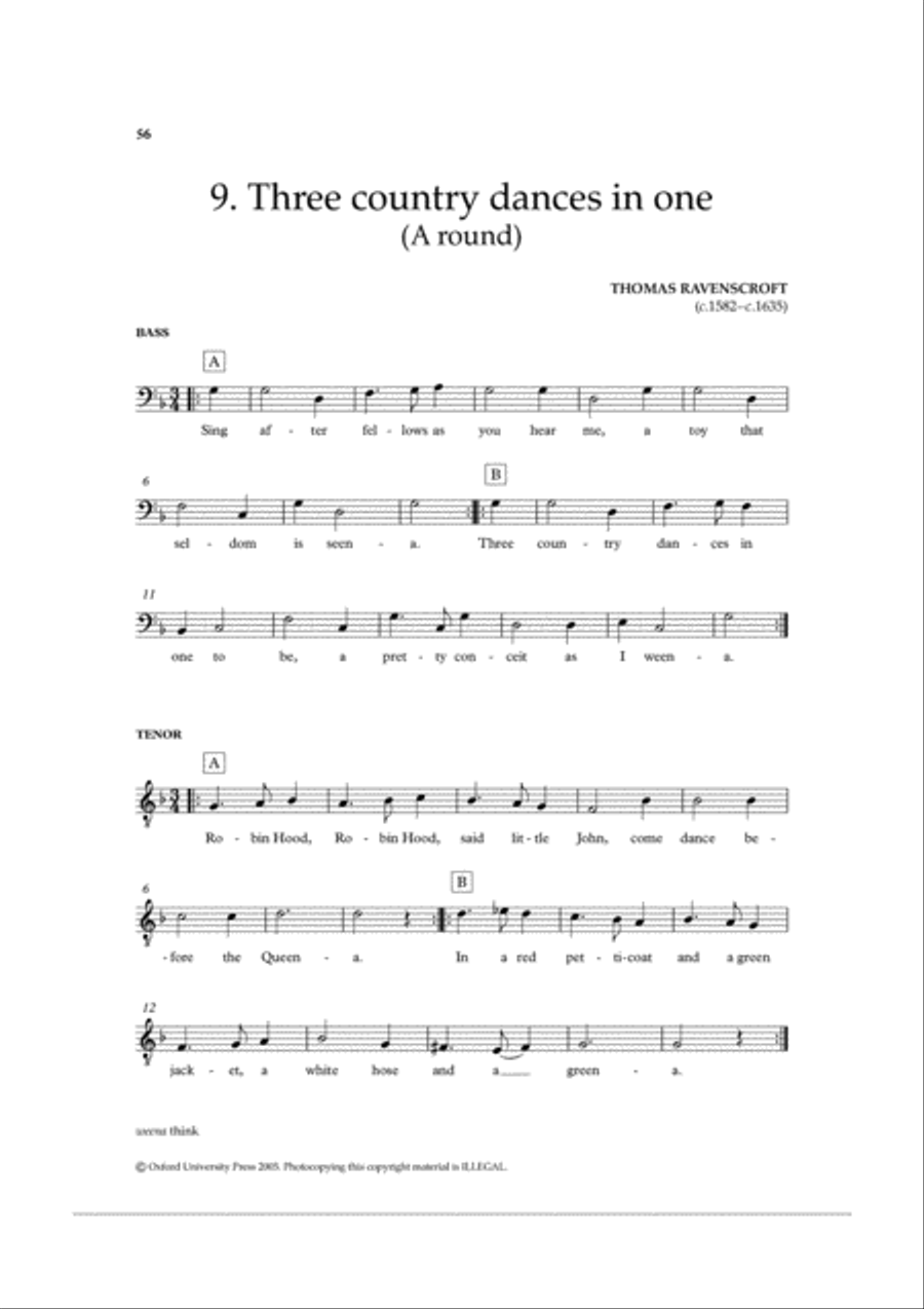 SongStream 1 SongStream 1 3-Part scores gallery preview page 9