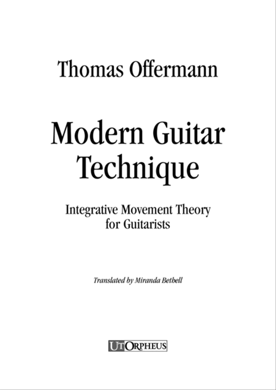 Modern Guitar Technique. Integrative Movement Theory for Guitarists School and Community scores gallery preview page 2