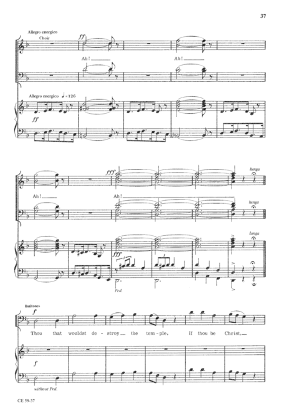 The Seven Last Words of Christ 4-Part scores gallery preview page 39