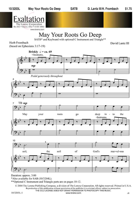 May Your Roots Go Deep