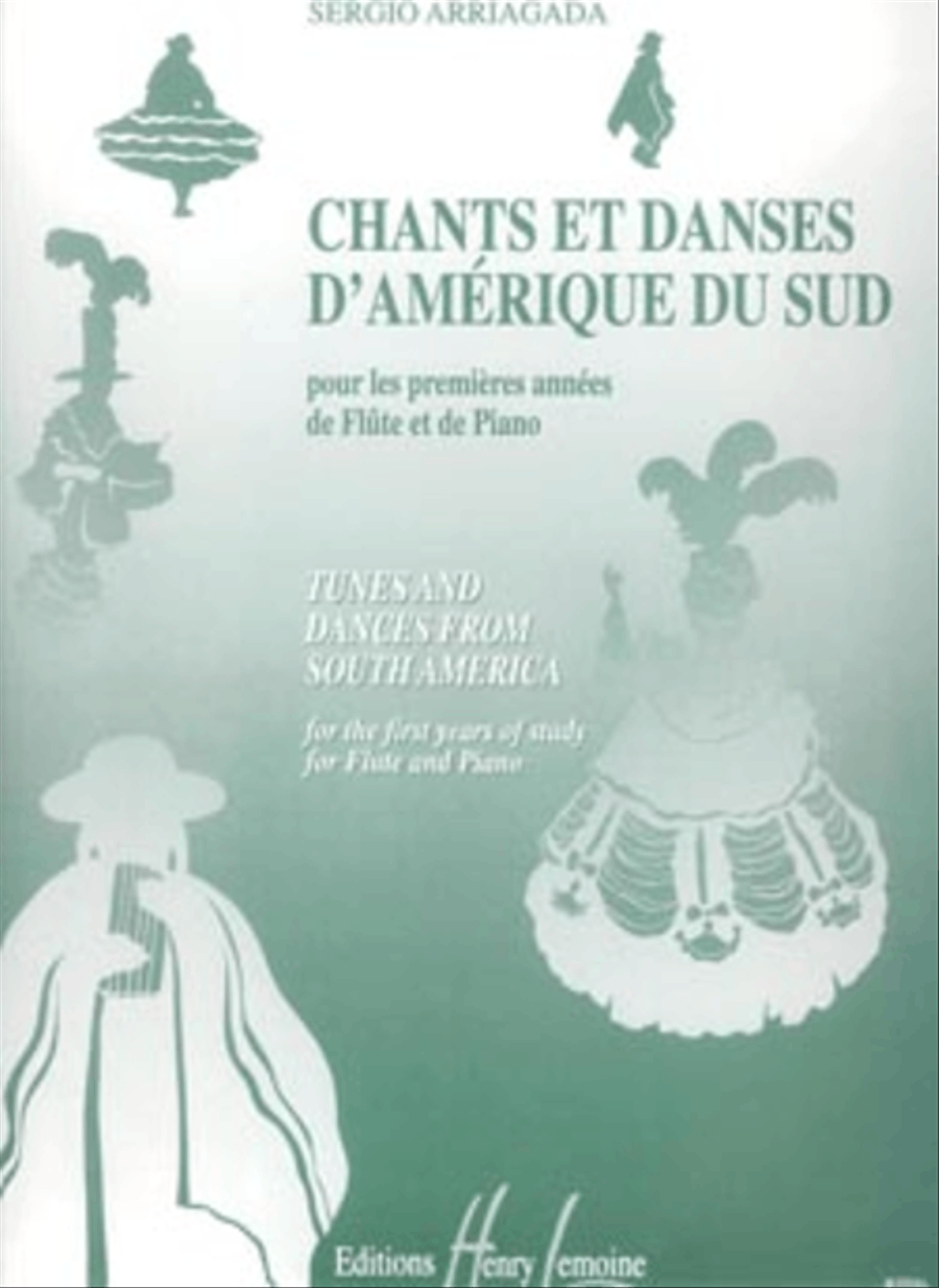 Chants Et Danses D'Amerique Du Sud Flute Solo scores gallery preview page 1