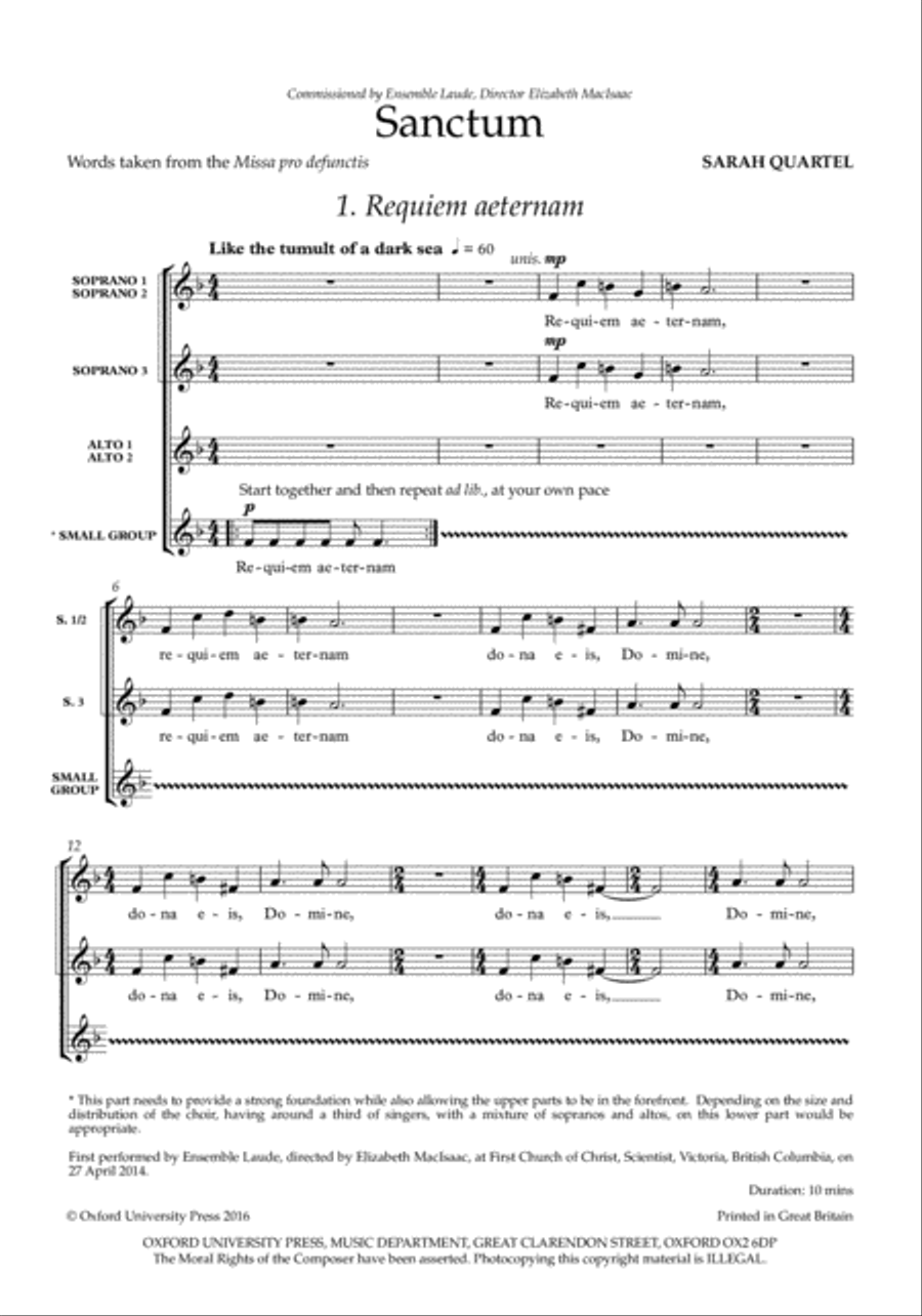 Sanctum 3-Part scores gallery preview page 2