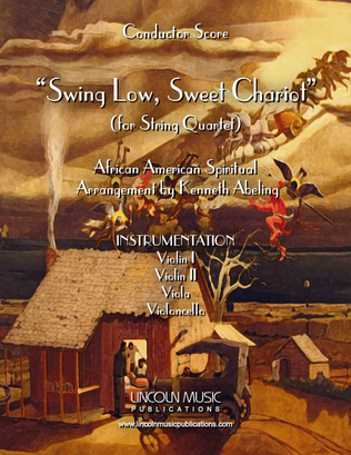 Swing Low, Sweet Chariot (for String Quartet)