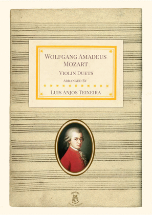 Book cover for Mozart Violin Duets