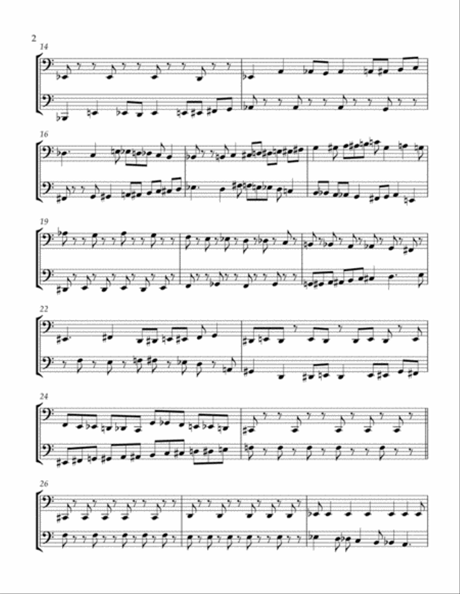 Equal But Different Woodwind Duet scores gallery preview page 2