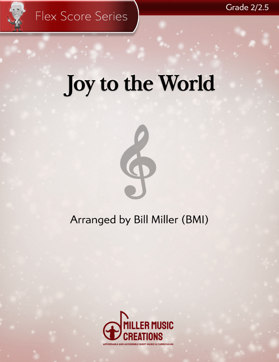 Joy to the World Concert Band scores gallery preview page 1