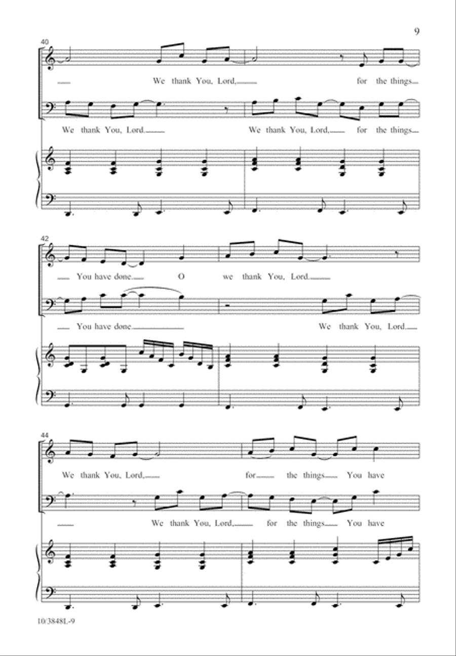 A Thanksgiving Garden A Thanksgiving Garden 2-Part scores gallery preview page 9