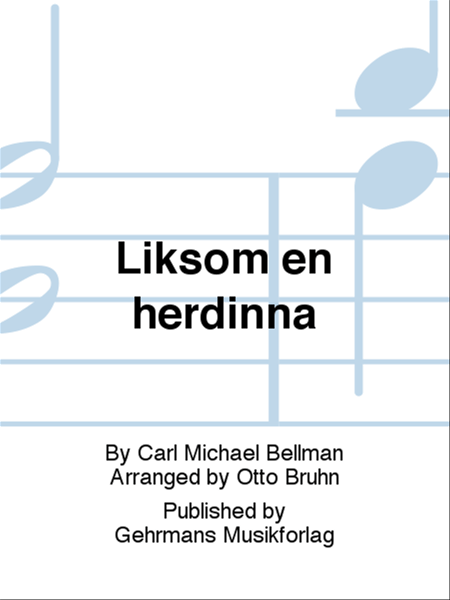 Liksom en herdinna Liksom en herdinna TTB scores gallery preview page 1