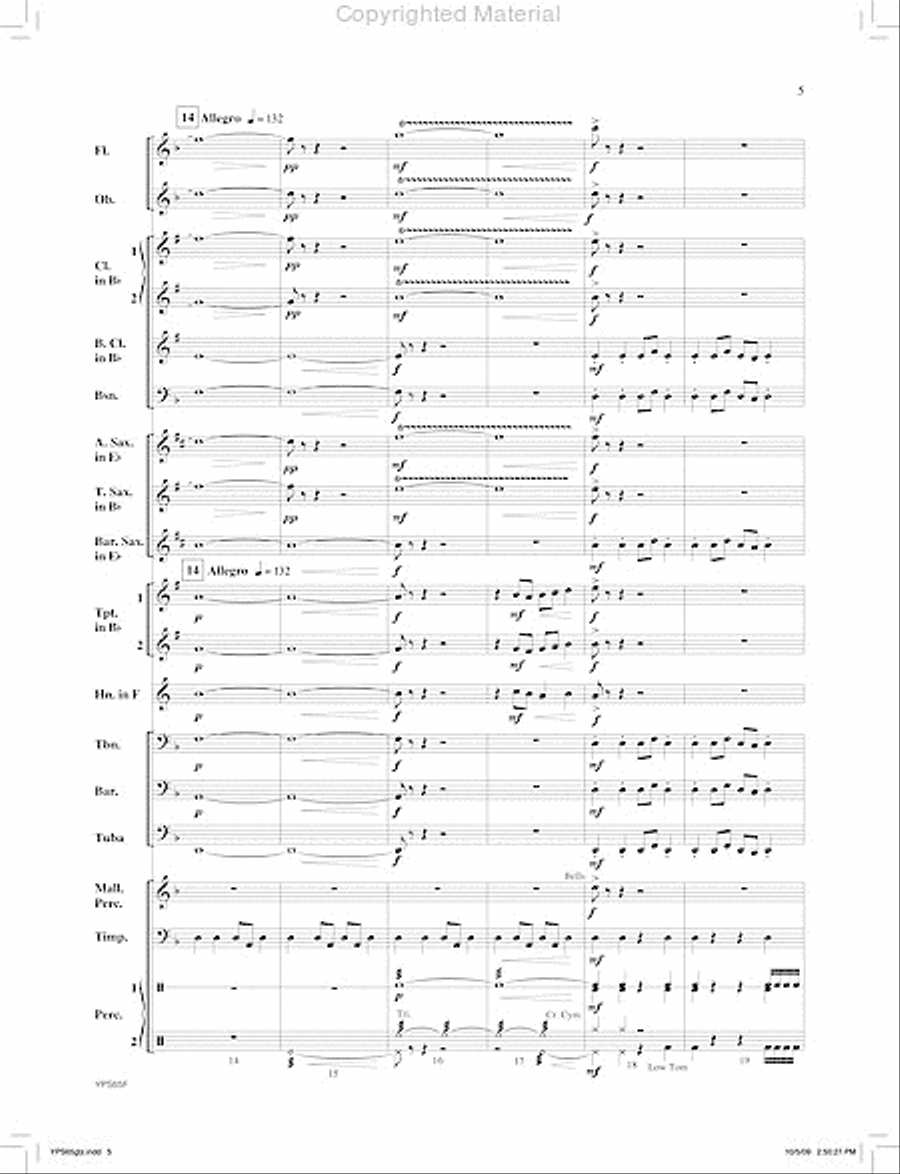 Visigoths Visigoths Concert Band scores gallery preview page 6