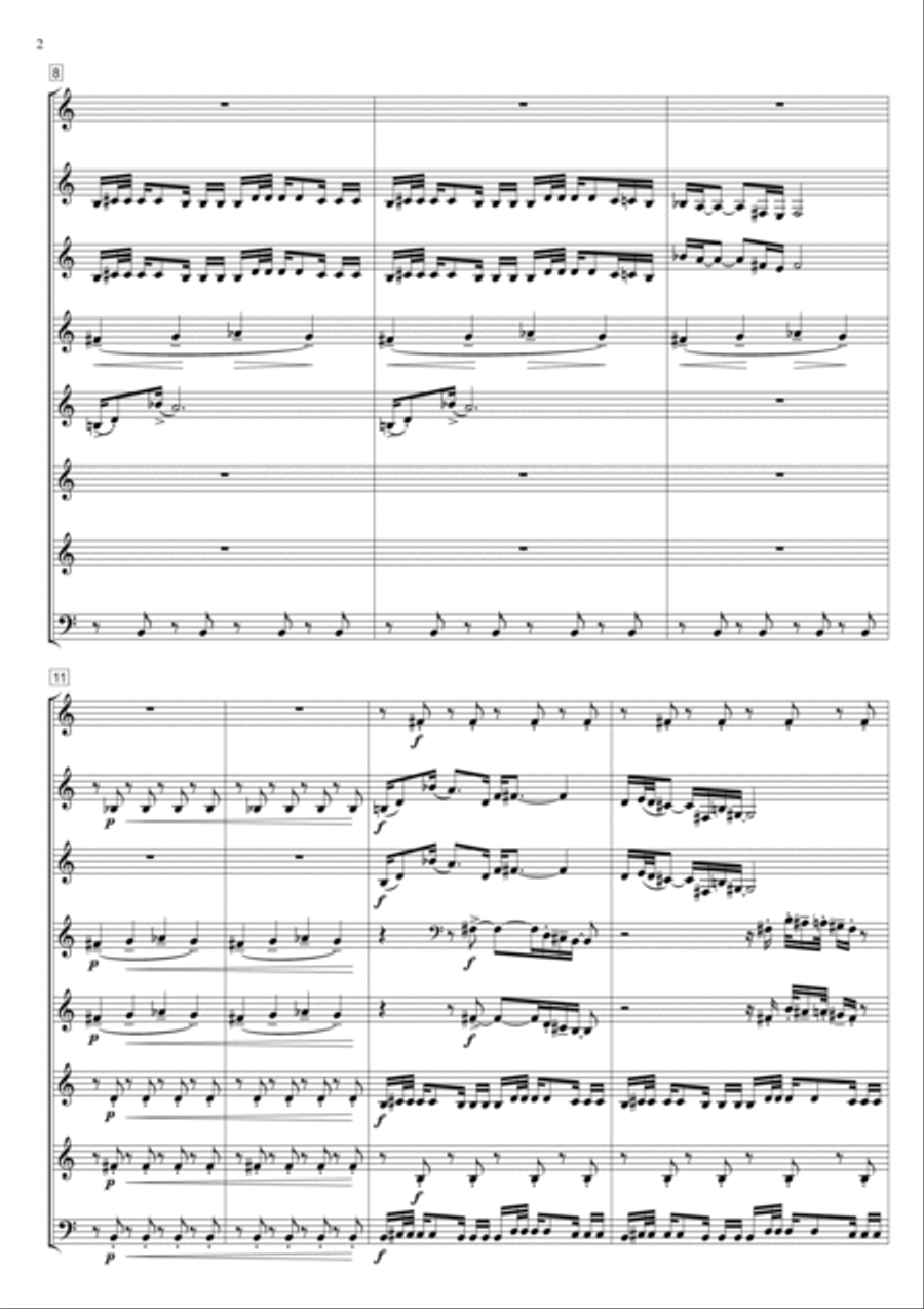 James Bond Theme Horn scores gallery preview page 2