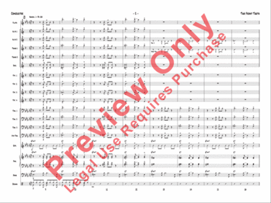 Two Front Teeth Jazz Ensemble scores gallery preview page 25