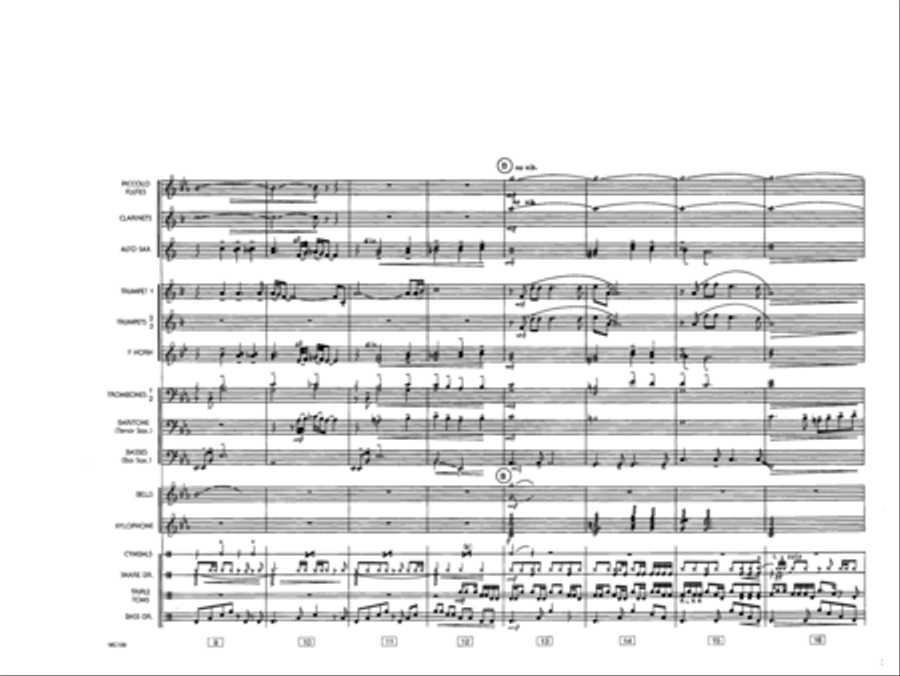 You Are So Beautiful Marching Band scores gallery preview page 3