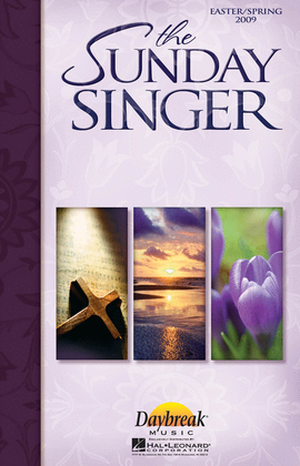 Book cover for The Sunday Singer - Easter/Spring 2009