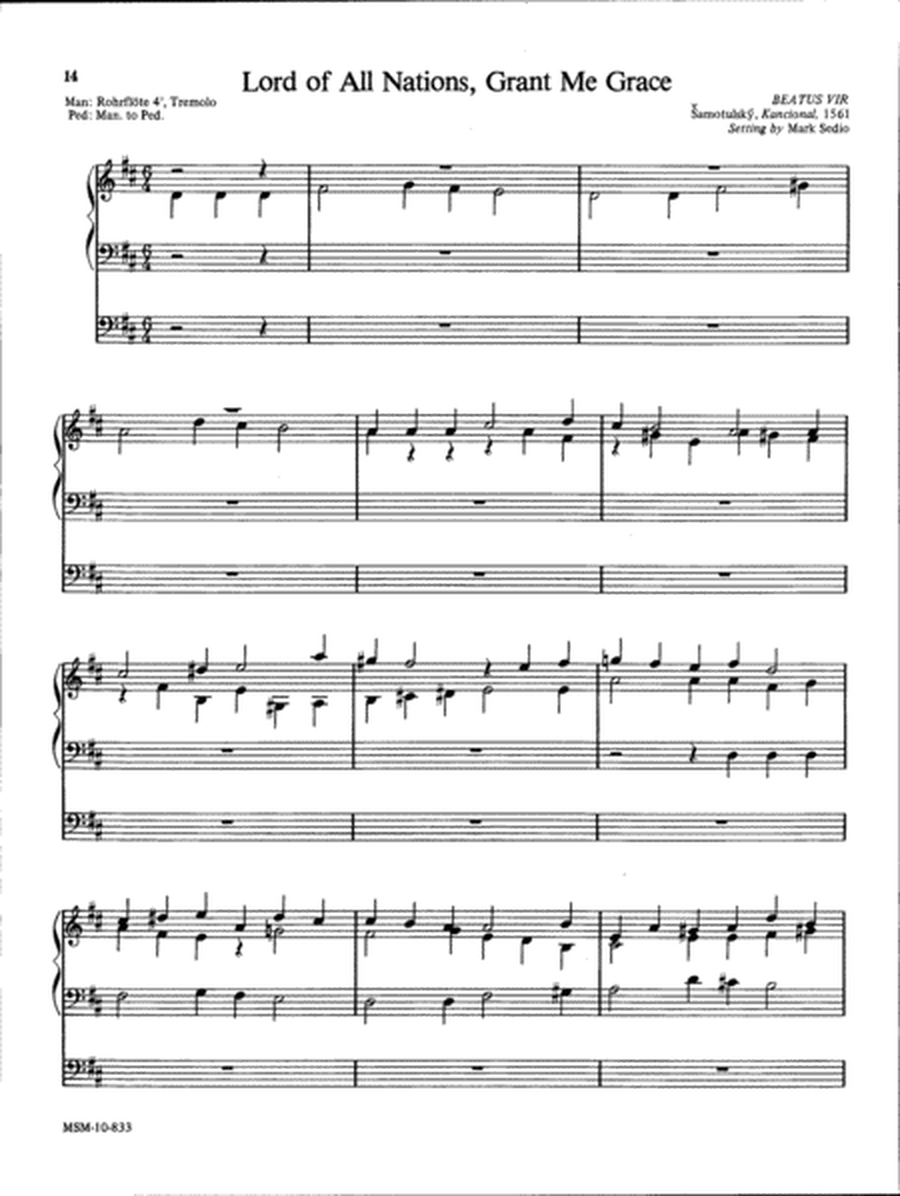 Six Slovak Hymn Improvisations