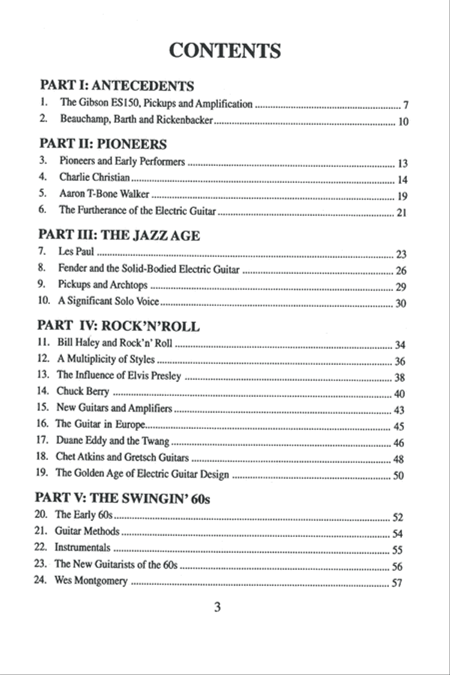 A Concise History of the Electric Guitar Electric Guitar scores gallery preview page 4