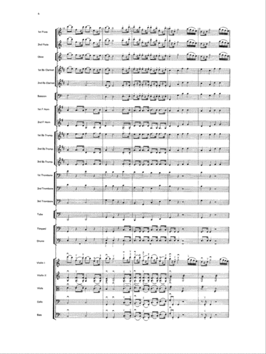 Beethoven's 5th Symphony, Finale: Score Full Orchestra scores gallery preview page 6