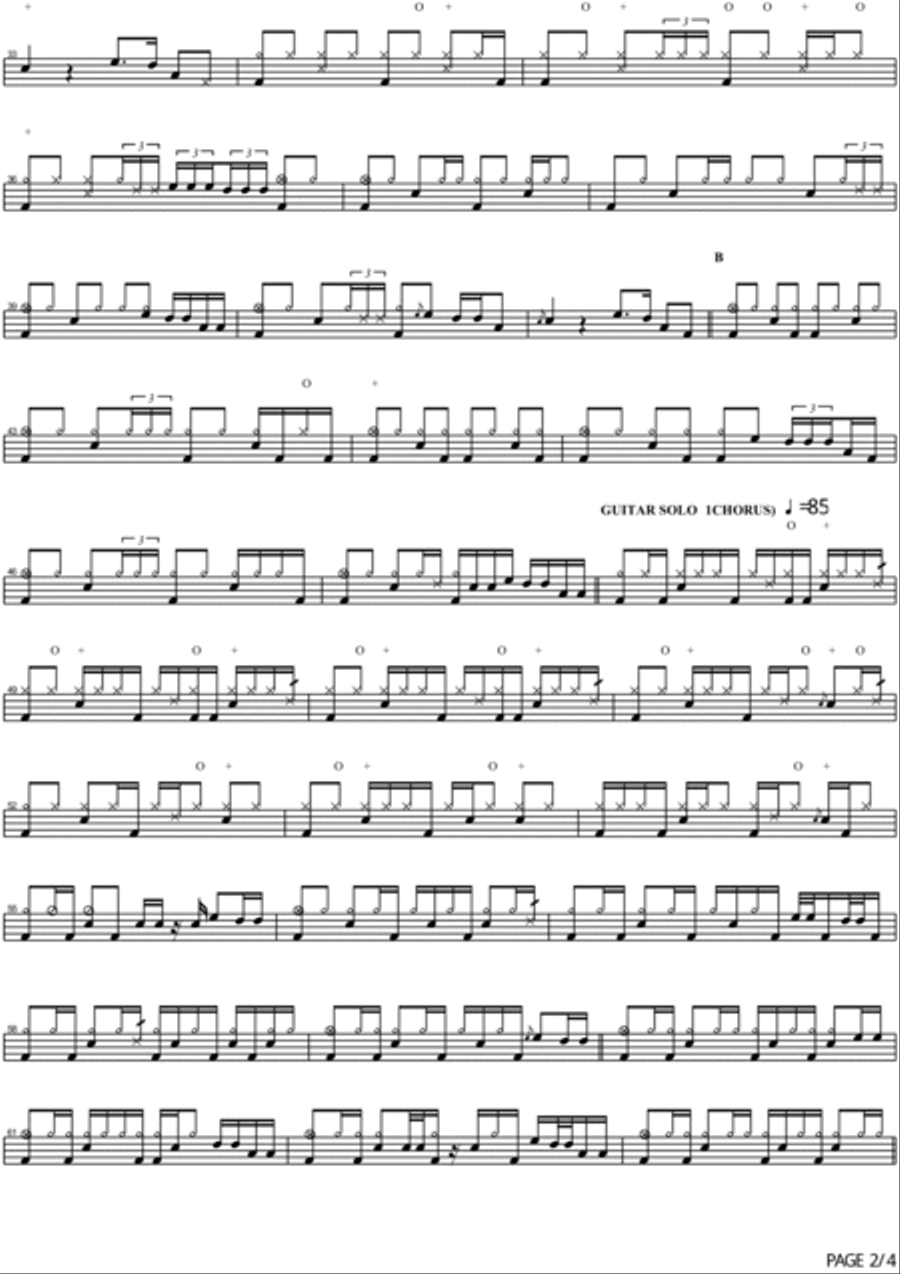 Europa Drum Set scores gallery preview page 2