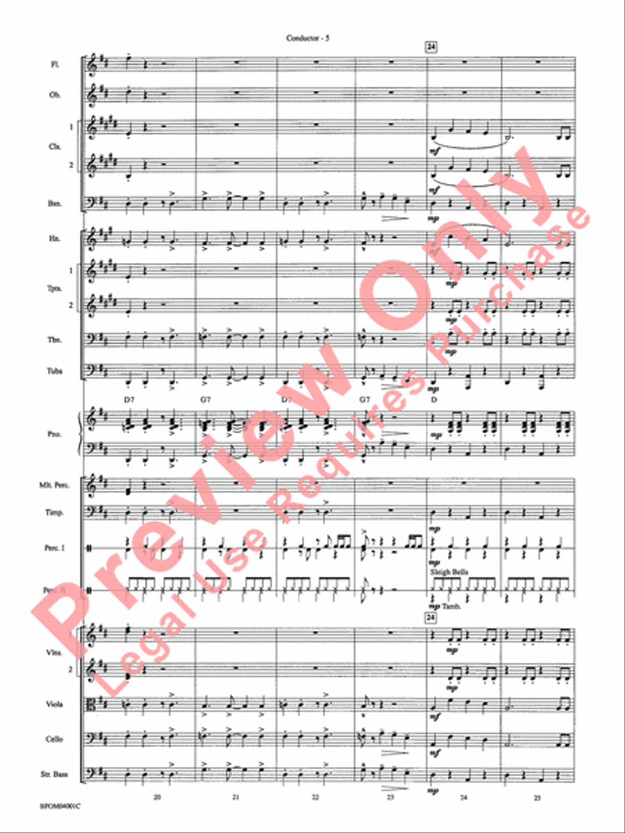 Rock the Bells Full Orchestra scores gallery preview page 8