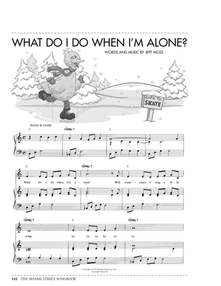 Book cover for What Do I Do When I'm Alone? (from Sesame Street)