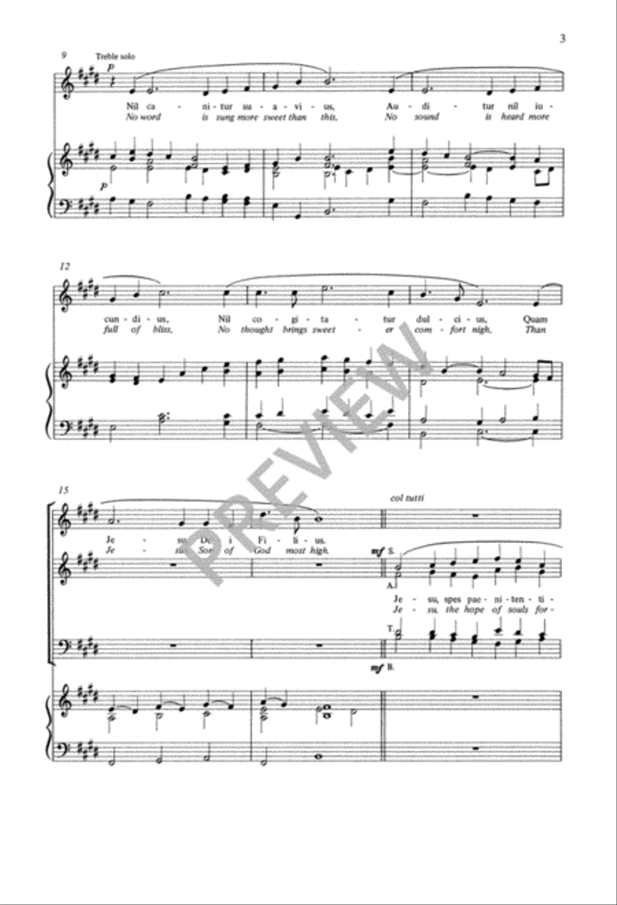 Three Short Anthems Three Short Anthems 4-Part scores gallery preview page 4