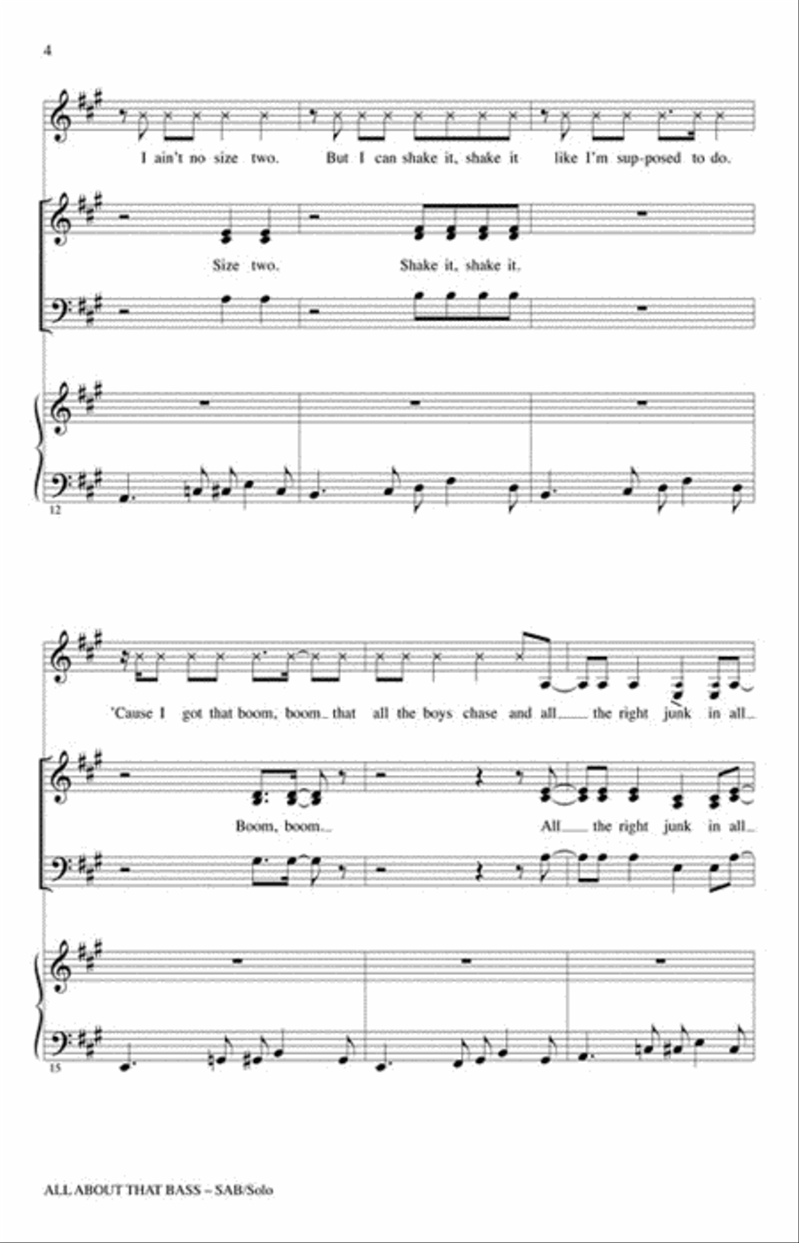 <br>Sheet music extract
