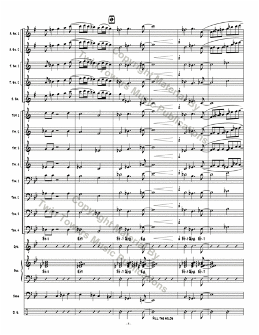 Ice is Nice Jazz Ensemble scores gallery preview page 9