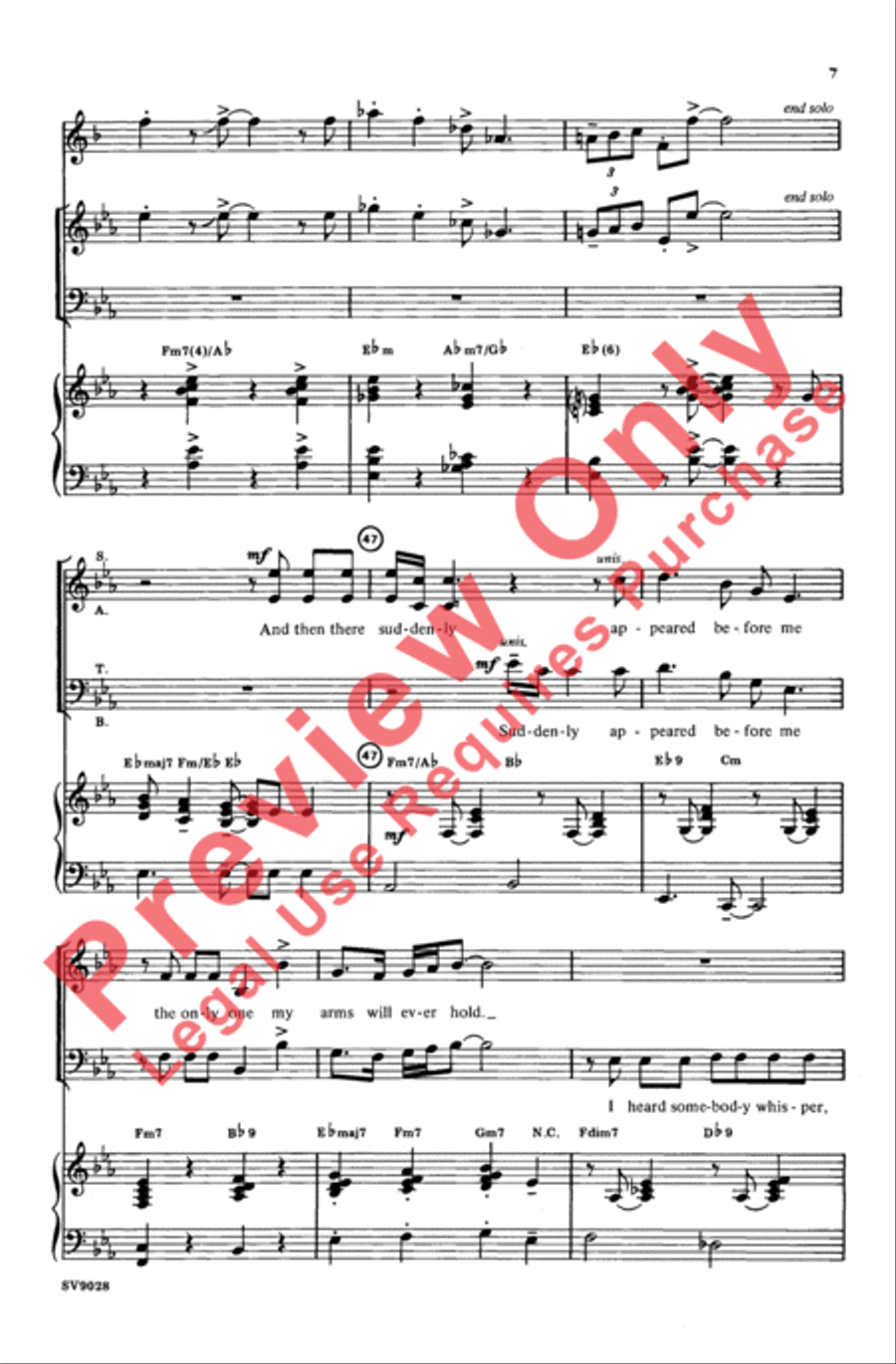Blue Moon Blue Moon 4-Part scores gallery preview page 7