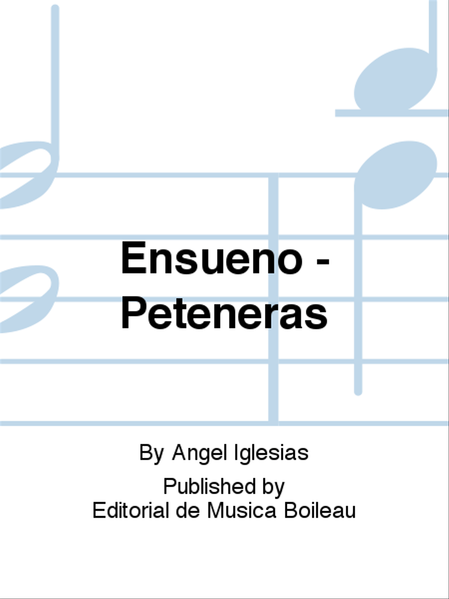 Ensueno - Peteneras Guitar scores gallery preview page 1