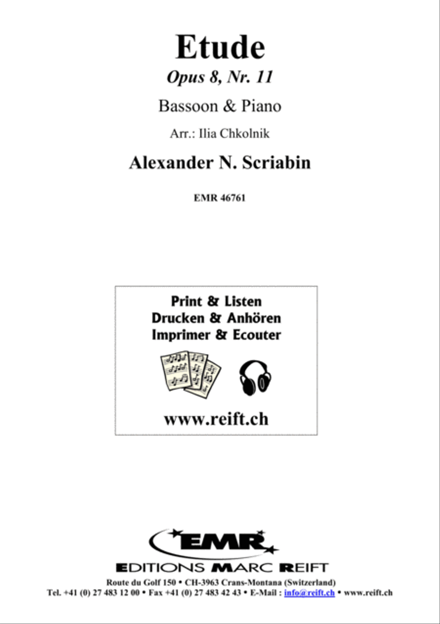 Etude Bassoon Solo scores gallery preview page 2