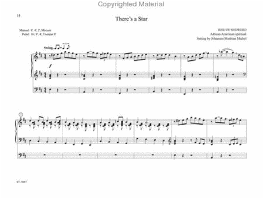 Gospel, Jazz, Blues, and Soul; European Connection, Vol. 4 Organ scores gallery preview page 7