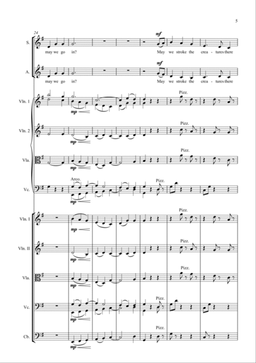 How Far Is It To Bethlehem Choir scores gallery preview page 5