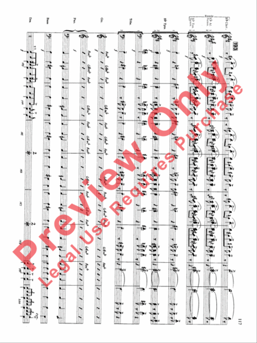 Original Big Band Sounds Big Band scores gallery preview page 118