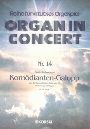 Komodianten-galopp Aus Der Komodianten-suite Fur Elektronische Orgel Op. 26