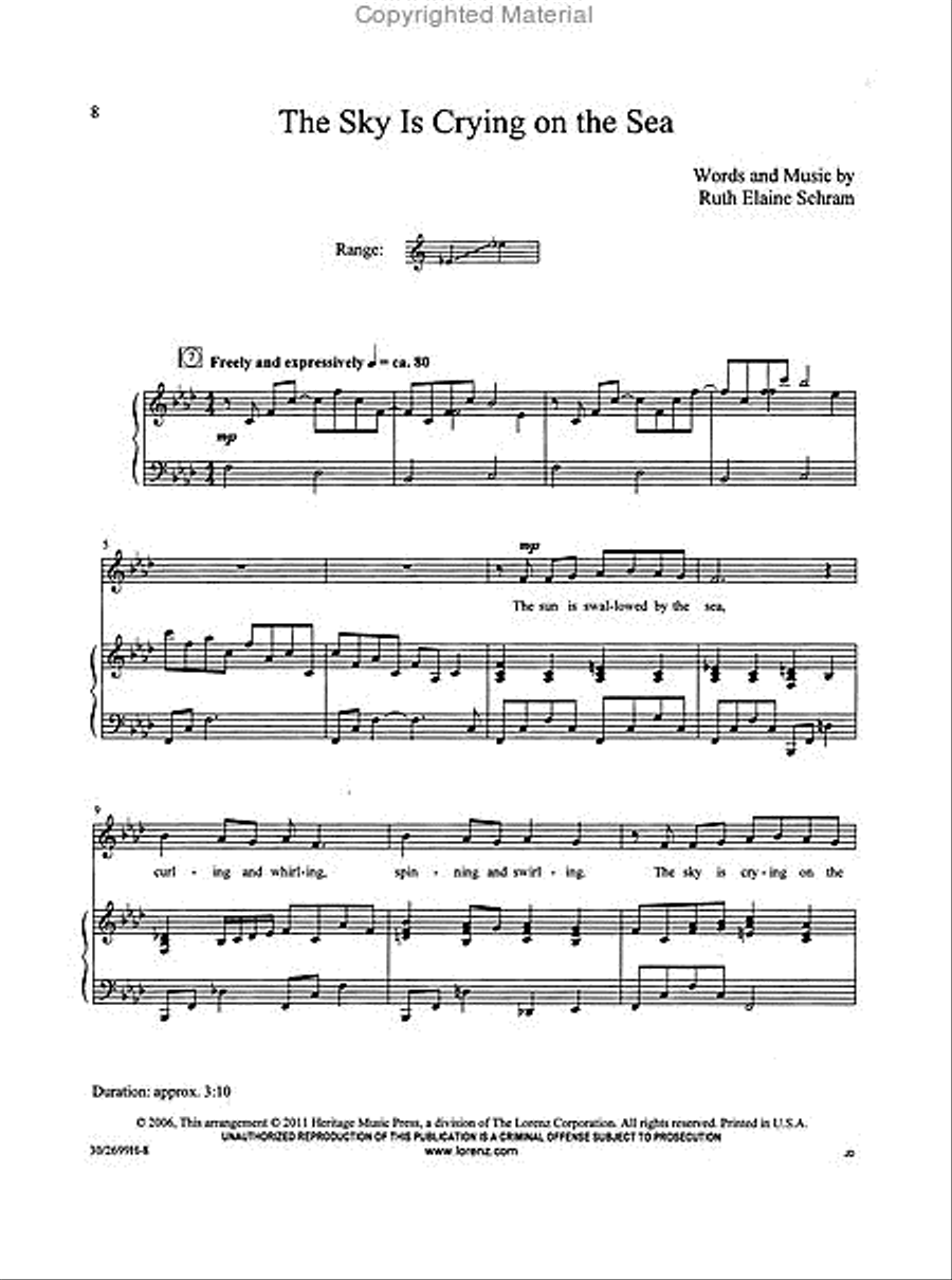 Dreams and Reflections - Medium-high Voice High Voice scores gallery preview page 3
