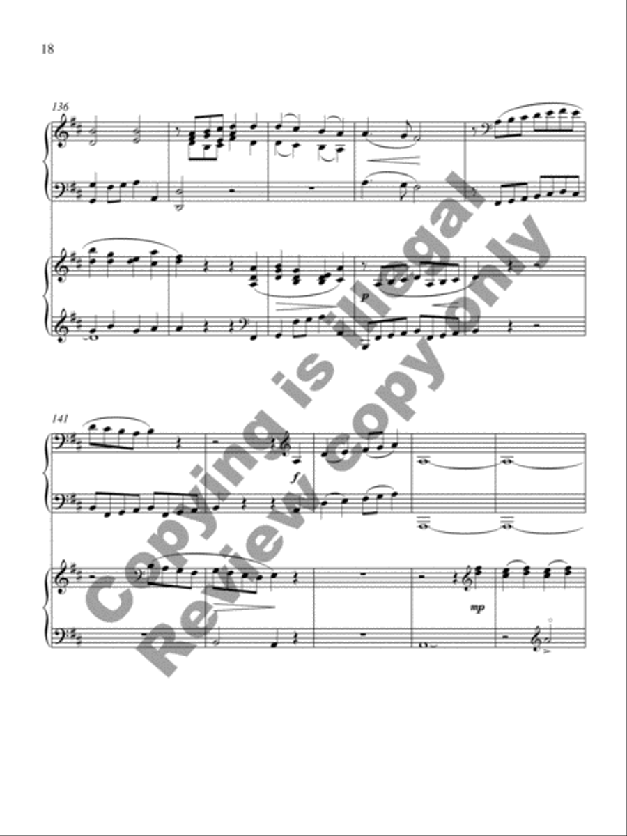 A Christmas Rhapsody A Christmas Rhapsody Harp scores gallery preview page 12