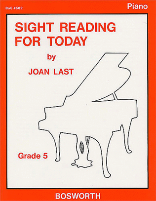 Book cover for Sight Reading For Today: Piano Grade 5