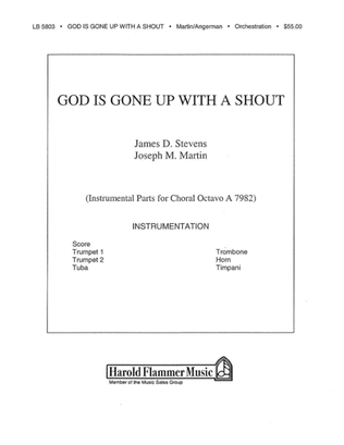 Book cover for God Is Gone Up with a Shout