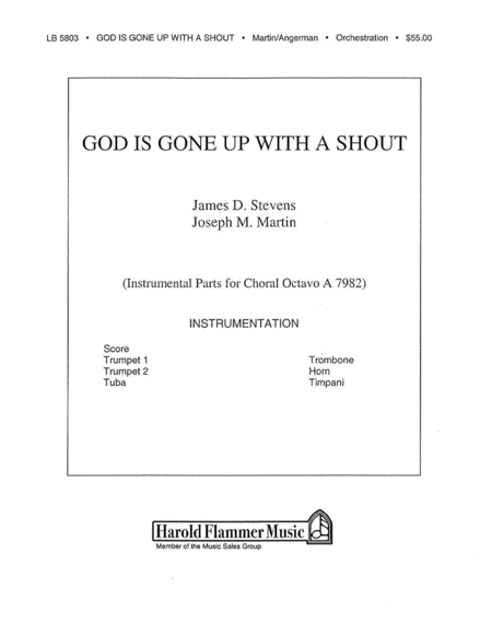 God Is Gone Up with a Shout