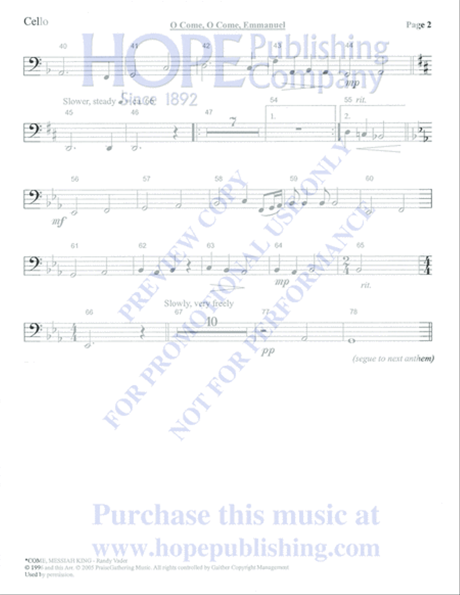 Emmanuel Emmanuel Orchestra scores gallery preview page 361